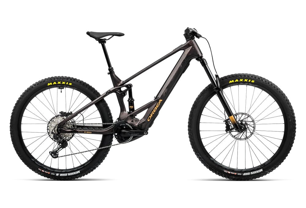 VTT Électrique Tout-Suspendu Orbea Wild M20 Shimano Deore/XT 12V 750 Wh 29" Gris Cosmic Carbon View 2023