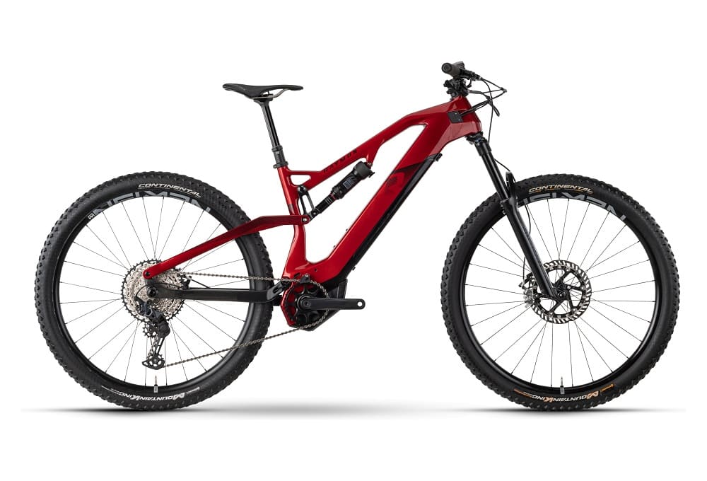 VTT Électrique Tout-Suspendu R Raymon AirRay 10.0 Shimano SLX 12V 500Wh 29" Rouge 2023