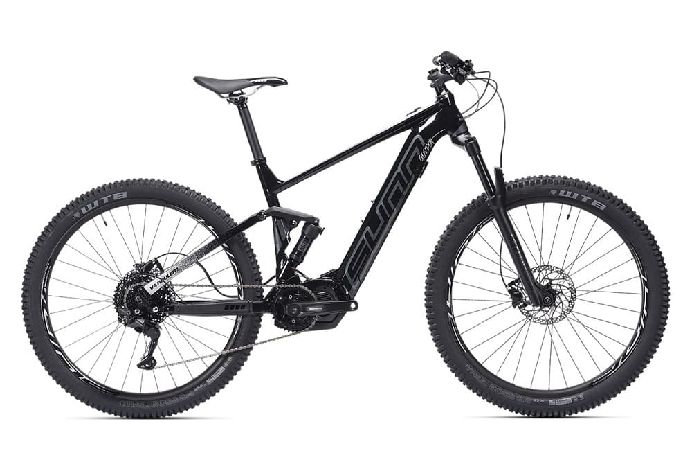 VTT Électrique Tout-Suspendu Sunn Gordon S2 27.5 Shimano Deore 10V 27.5" 500 Wh Noir