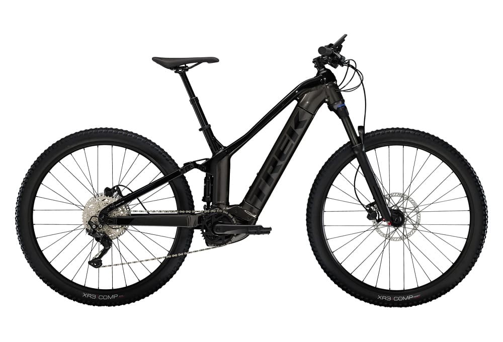 VTT Électrique Tout-Suspendu Trek Powerfly FS 4 Shimano Deore 10V 625 Wh 29" Gris / Noir Gén 3
