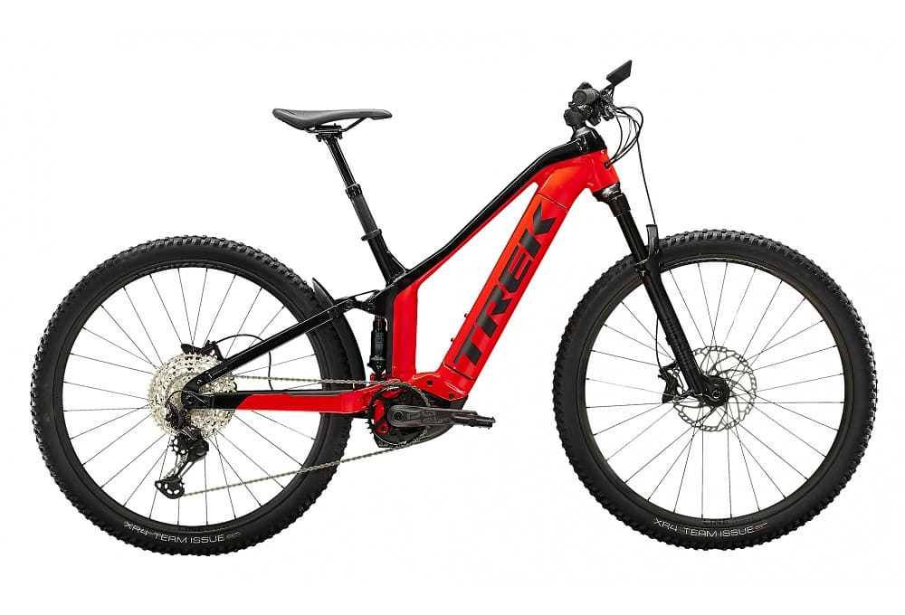 VTT Électrique Tout-Suspendu Trek Powerfly FS 7 Shimano SLX XT 12V 625 Wh 27.5" Rouge Radioactive 2023