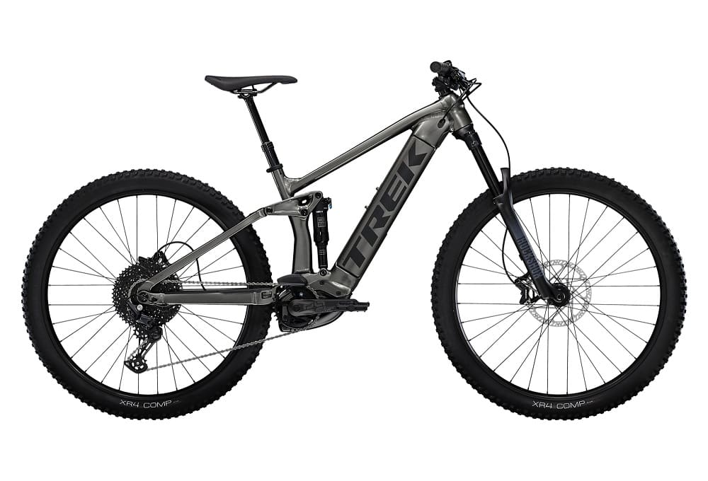 VTT Électrique Tout-Suspendu Trek Rail 5 Shimano Deore 12V 625 Wh 29" Gris Mercure 2023