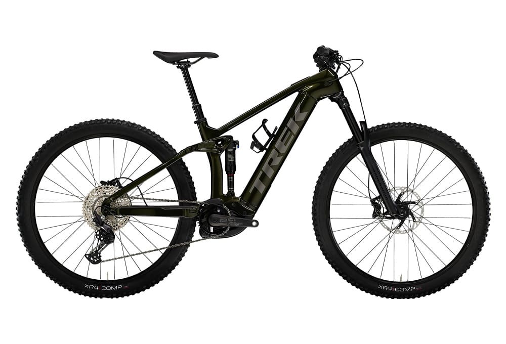 VTT Électrique Tout-Suspendu Trek Rail 9.5 Shimano Deore 12V 750 Wh 29" Vert Olive Gén 4