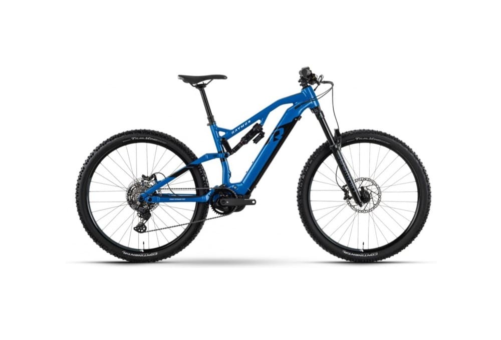 VTT Electrique Tout Suspendus R Raymon TrailRay 140E 9.0 Tektro 9V 720 Wh 29" Bleu 2023