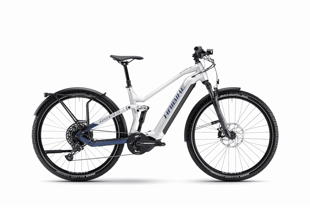 VTT Électrique Tout-suspendu Haibike ADVENTR FS 9 Argent