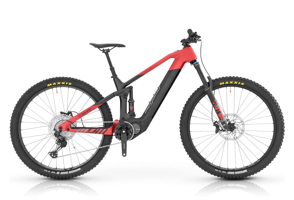 VTT Electrique VTTAE MEGAMO CRAVE CRB 05 rouge