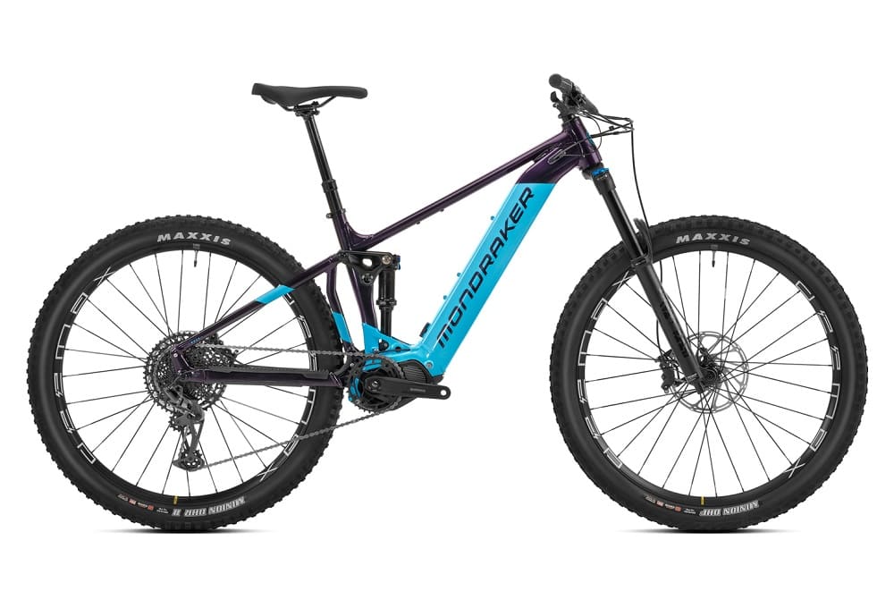 VTT Tout-Suspendu Mondraker Dusk R Sram SX/GX Eagle 12V 720 Wh 29" Bleu / Violet 2023