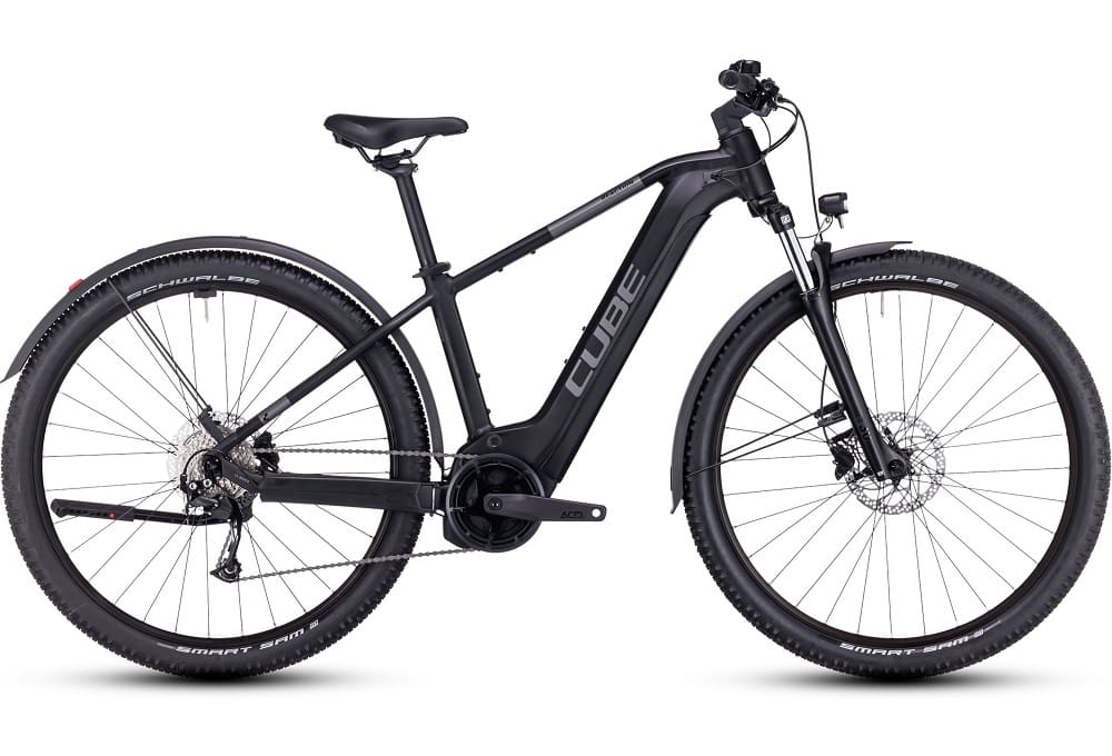 VTT électrique Cube reaction hybrid performance 625 allroad black´n´grey