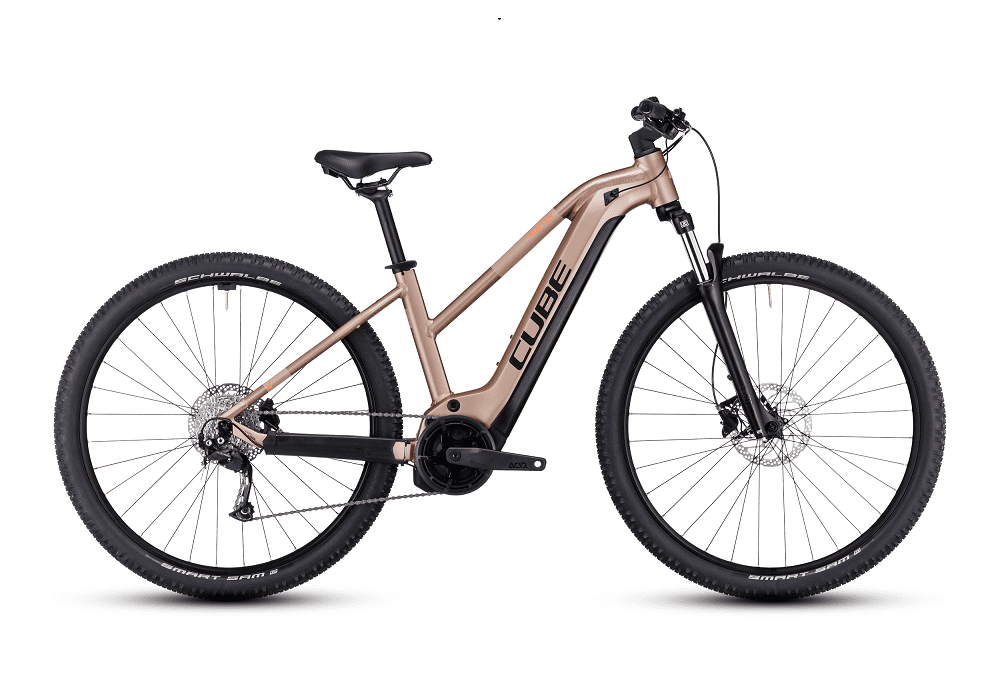 VTT électrique Cube reaction hybrid performance 625 metallicbrown´n´orange