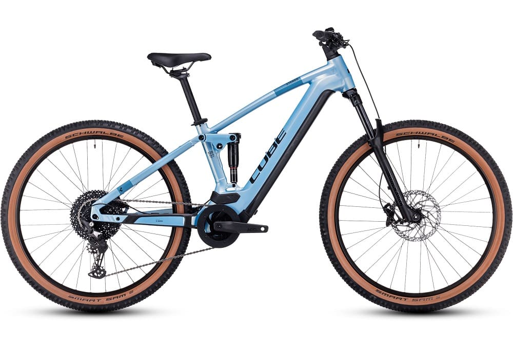 VTT électrique Cube stereo hybrid 120 pro 625 sagemetallic´n´black