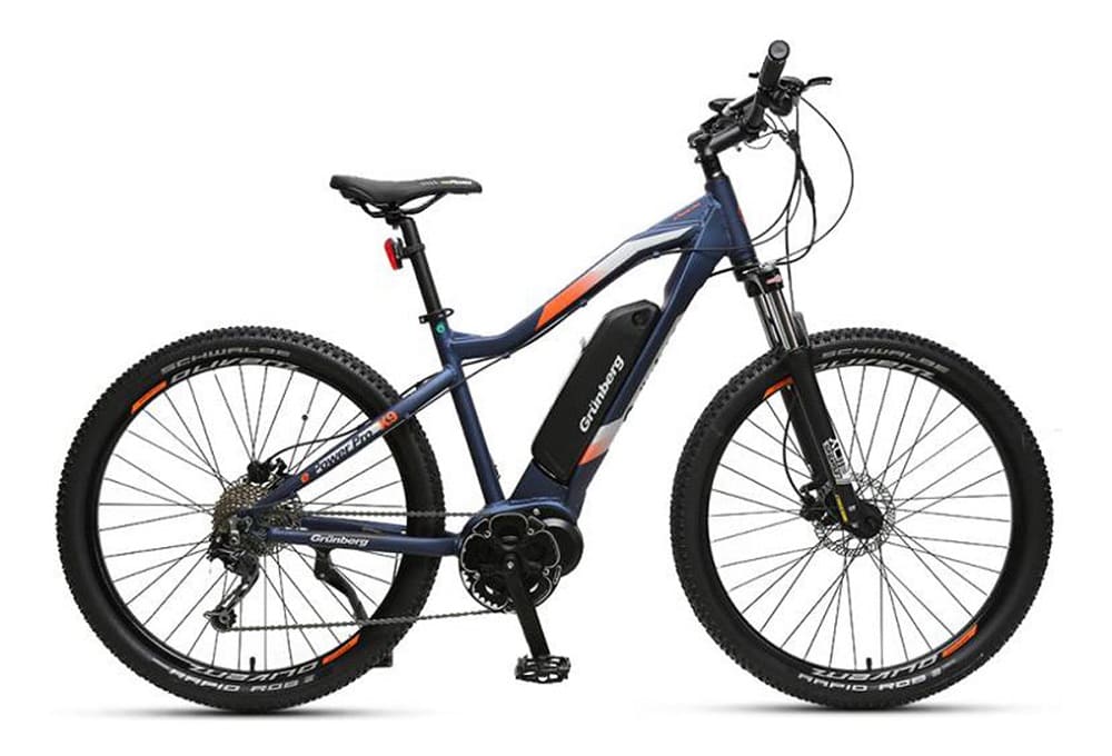 VTT électrique Grünberg X9PRO 250W-36V-14.5Ah 522Wh - roue 27.5