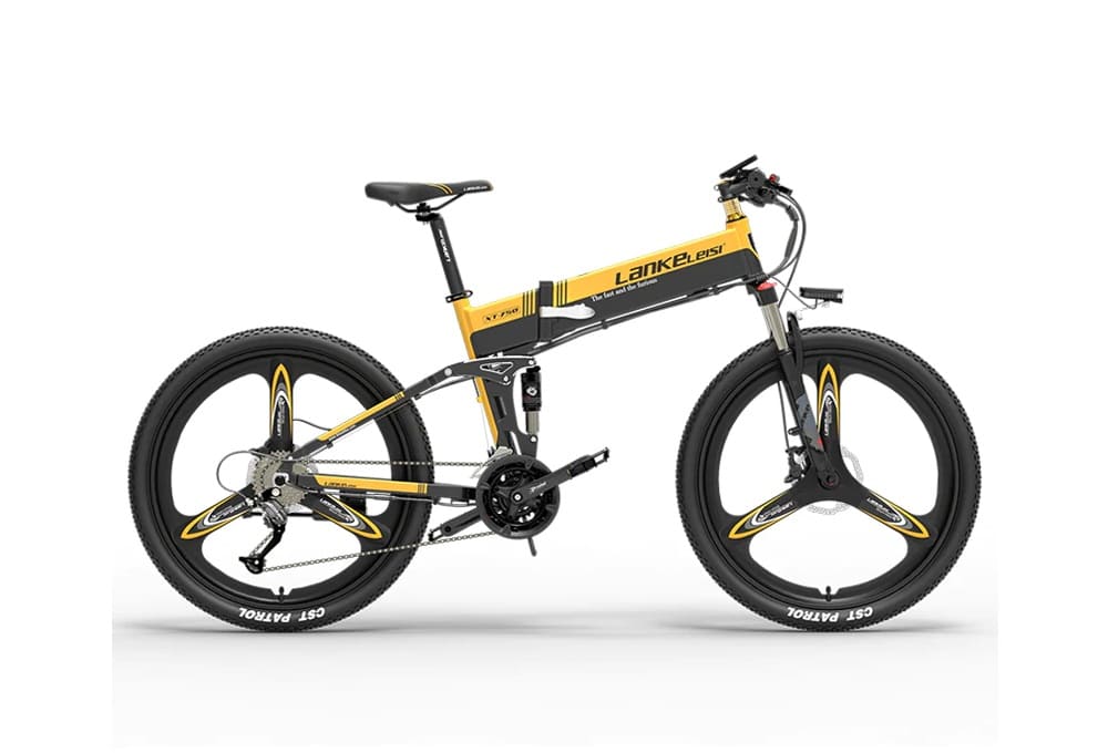 VTT électrique Lankeleisi XT750 Sports Version 500W 26" Pliable 14.5Ah