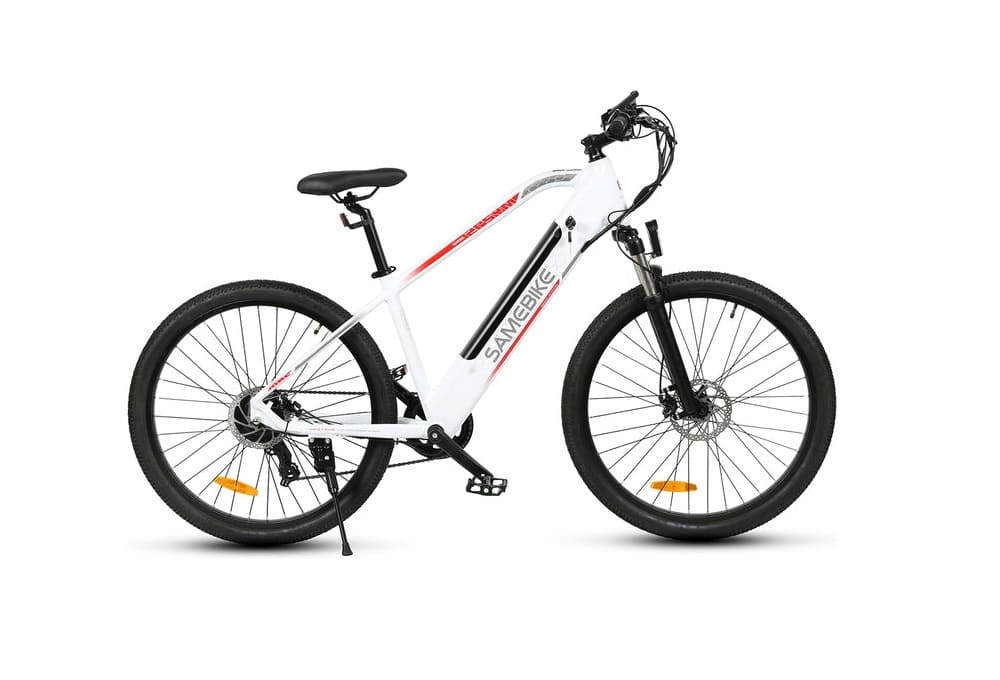 VTT électrique Samebike MY275 500W-48V-10.4Ah (499Wh) - Roue 27.5 Blanc