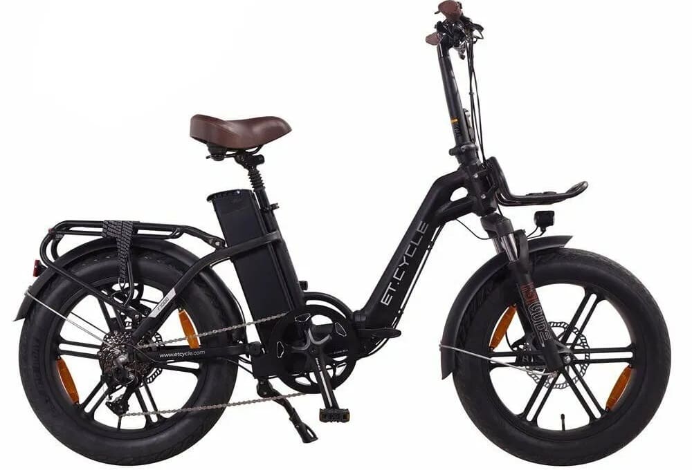 Vélo Electrique Fat Bike Pliant ET.Cycle F1000 20" 48V 21Ah 1008Wh Noir