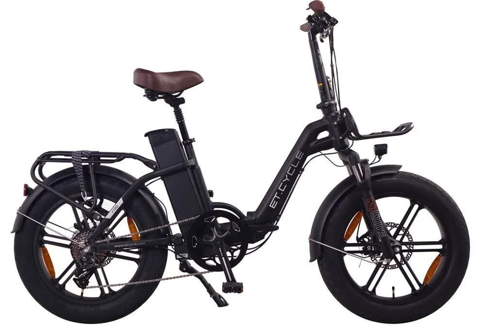Vélo Electrique Fat Bike Pliant ET.Cycle F720 20" 48V 15Ah 720Wh Noir