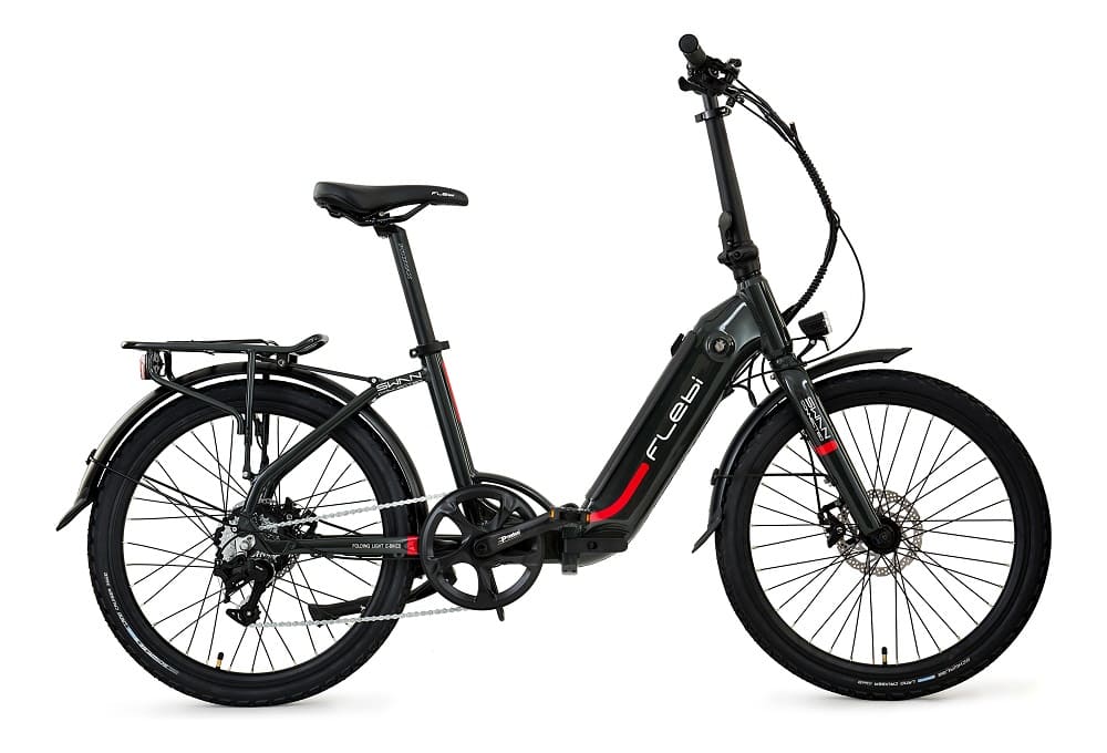 Vélo Electrique Pliant Flebi Swan 24 Grey raptor