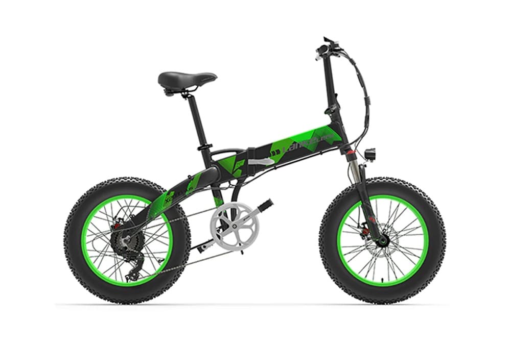 Vélo Électrique Pliant LANKELEISI X2000 Plus vert