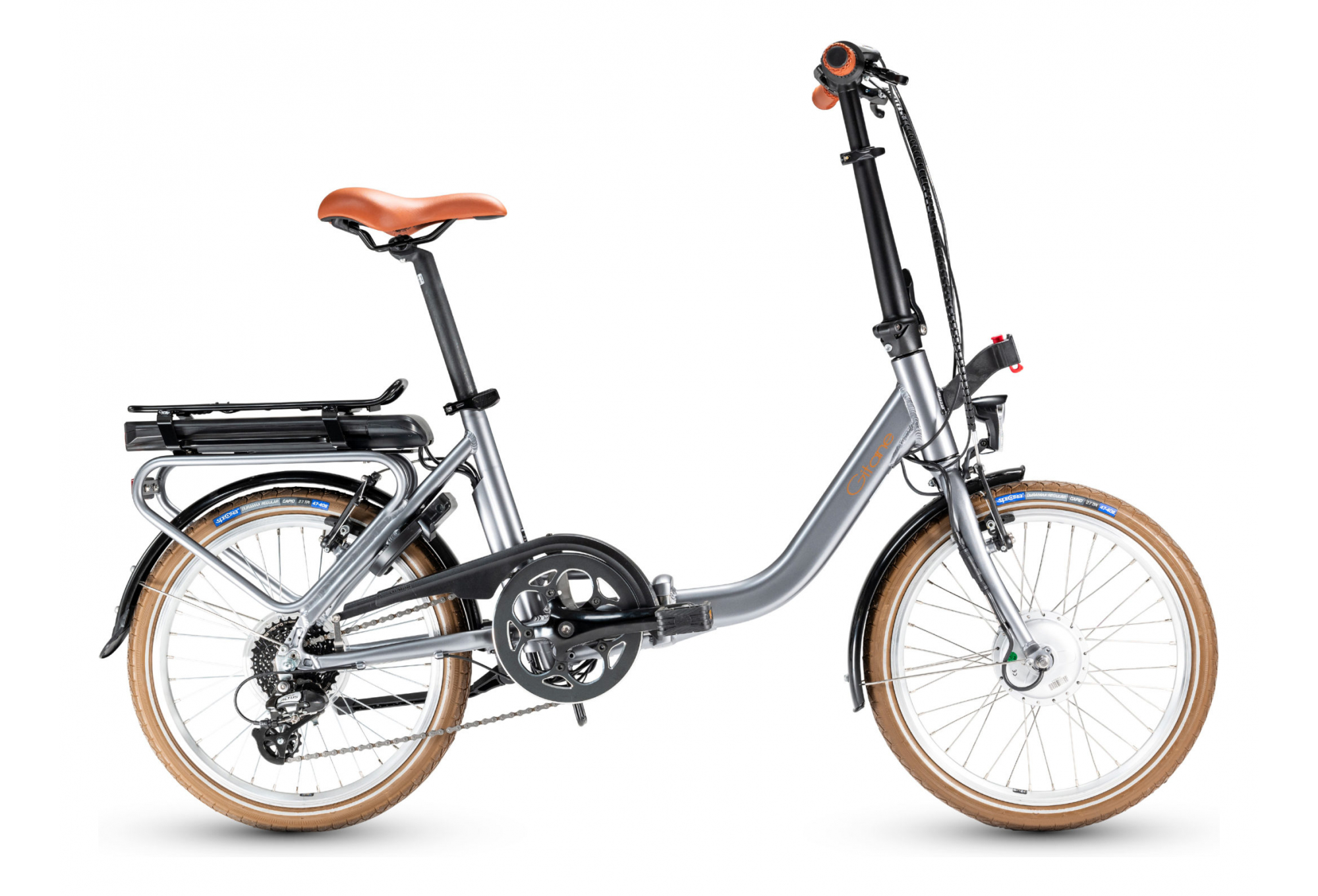 Vélo Pliant Électrique Gitane e-Nomad Shimano Tourney/Altus 8V 400 Gris 2022