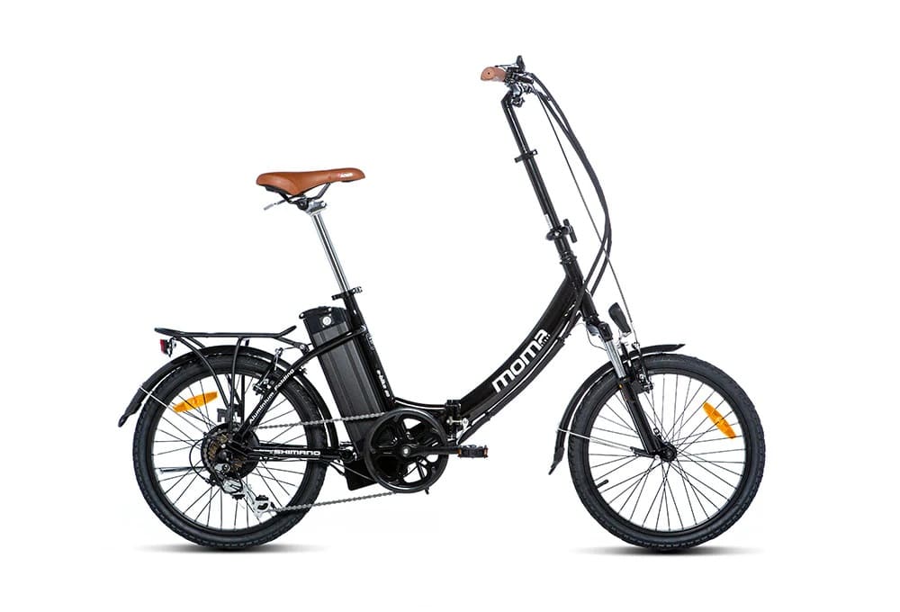 Vélo Pliant Electrique Moma Bikes E-20.2 Shimano 7v Noir