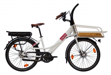 Vélo cargo compact électrique Familéö, 3 vitesses