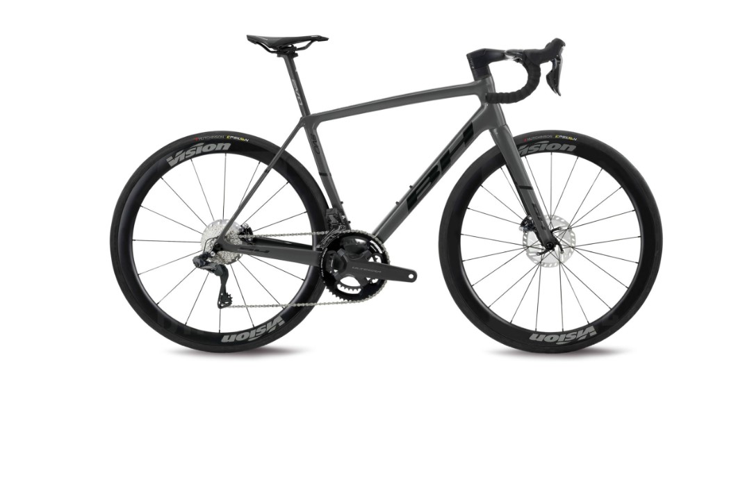 Vélo de Route BH Ultralight Evo Disc 8.5 Shimano Ultegra Di2 12V 700 mm Gris 2022
