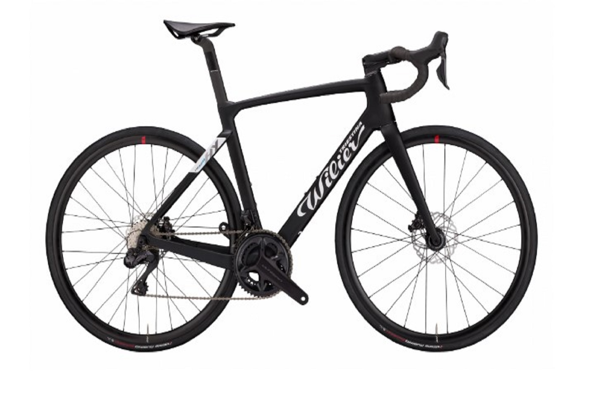 Vélo de Route Électrique Wilier Triestina Cento10 Hybrid Shimano Ultegra Di2 12V 250 Wh 700 mm Noir 2022