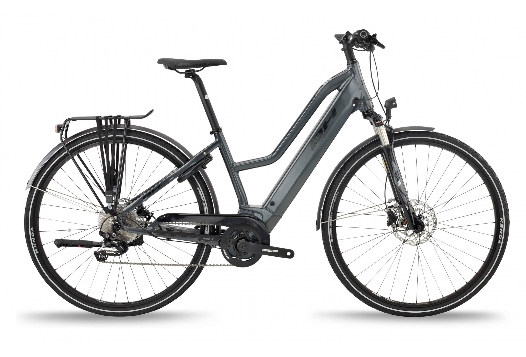 Vélo de Ville Électrique BH Atom Jet Pro Shimano Deore 10V 720 Wh 700 mm Gris