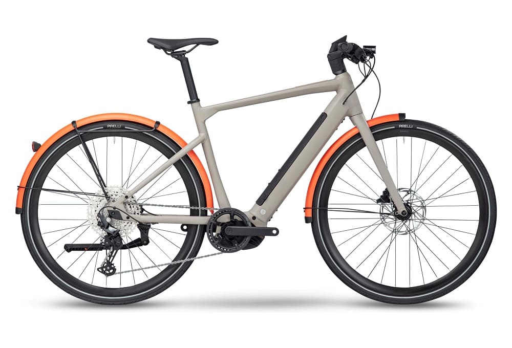 Vélo de Ville Électrique BMC 257 AMP AL Two Shimano Deore 12V 625 Wh 700 mm Beige Power Sand 2023
