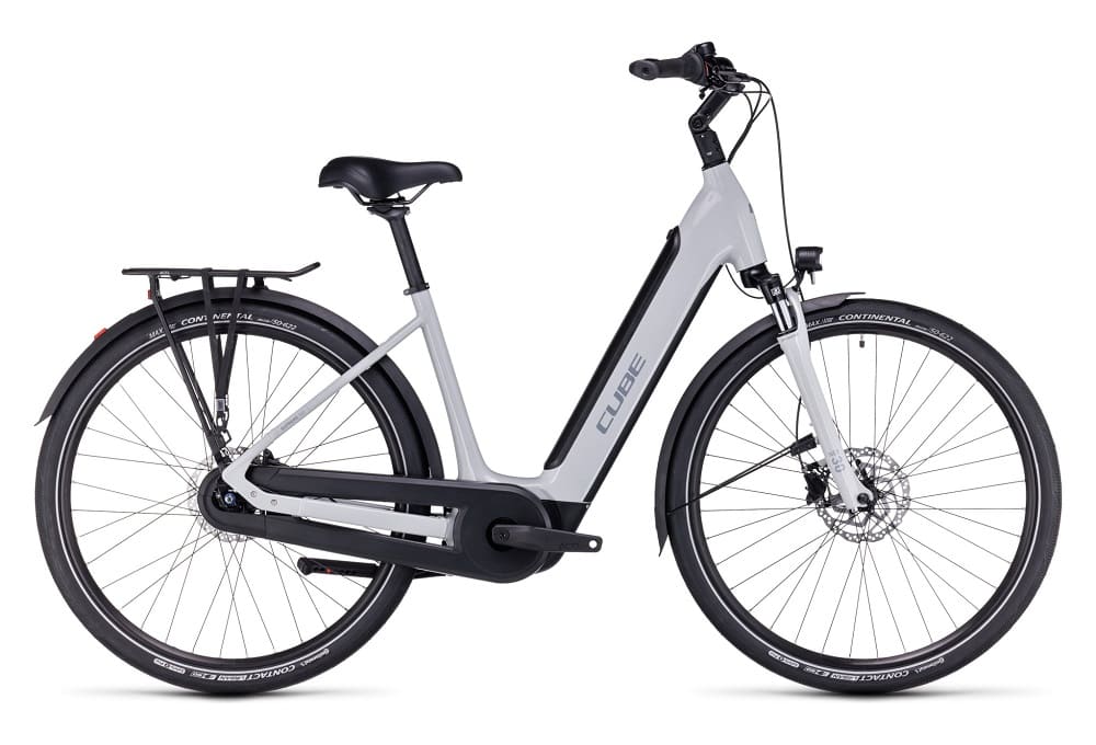 Vélo de Ville Électrique Cube Supreme Hybrid One 400 Easy Entry Shimano Nexus 7V 400 Wh 700 mm Gris 2023