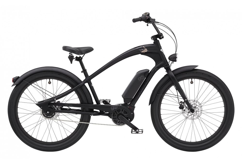 Vélo de Ville Electrique Electra Ace of Spades Go! 26" 500Wh Shimano Nexus 5V Noir Mat
