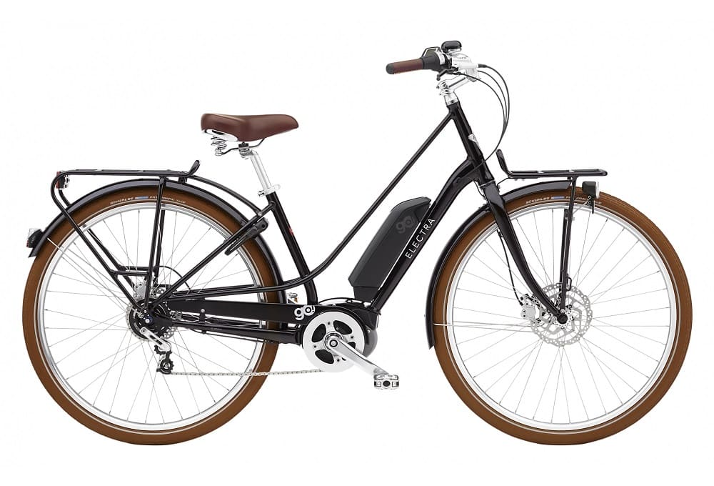 Vélo de Ville Electrique Electra Loft Go! 5i EQ 400 Wh Noir
