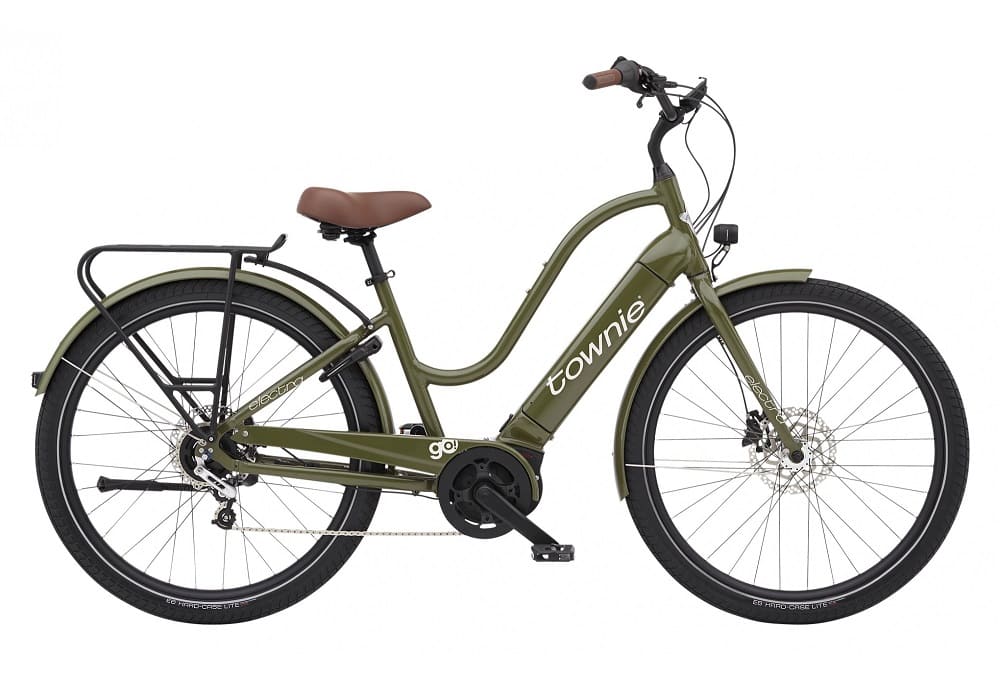Vélo de Ville Electrique Electra Townie Path Go 5i Step-Thru 27.5' 500Wh Shimano Nexus 5V Vert