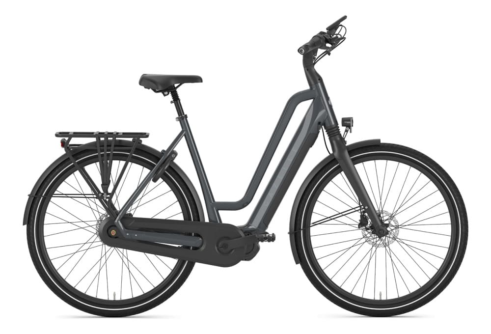 Vélo de Ville Électrique Gazelle Chamonix C7 HMS Shimano Nexus 7V 630 Wh 700 mm Gris Anthracite 2023