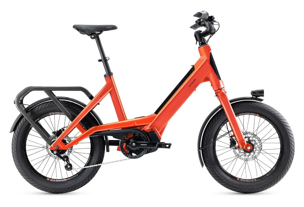 Vélo de Ville Électrique Gitane G-Life Compact 2 Shimano Nexus 5V 482 Wh 20" Orange 2023