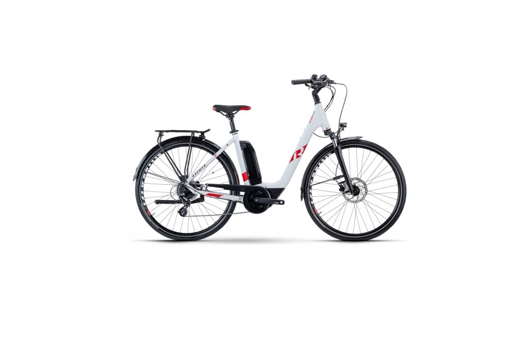 Vélo de Ville Électrique R Raymon CityRay E 1.0 Shimano Altus 8V 500 Wh 700 mm Blanc 2023