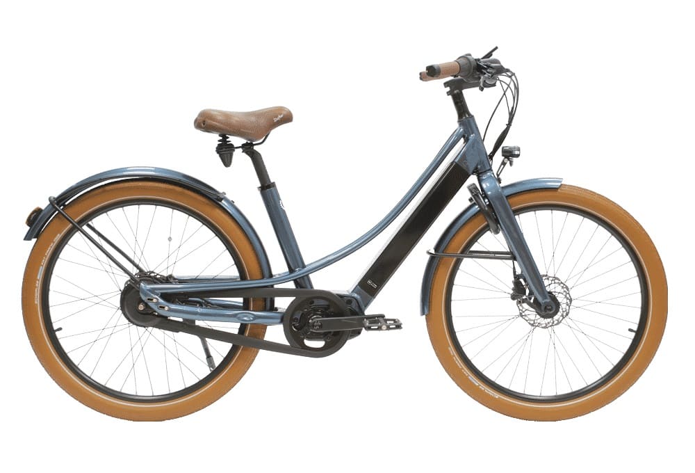 Vélo de Ville Électrique Reine Bike Cadre Bas Connecté Enviolo City CT 504Wh 26" Bleu 2022