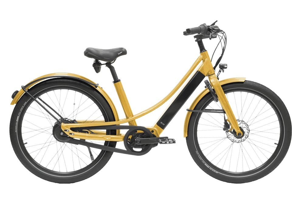 Vélo de Ville Électrique Reine Bike Cadre Bas Connecté Enviolo City CT 504Wh 26" Or 2022