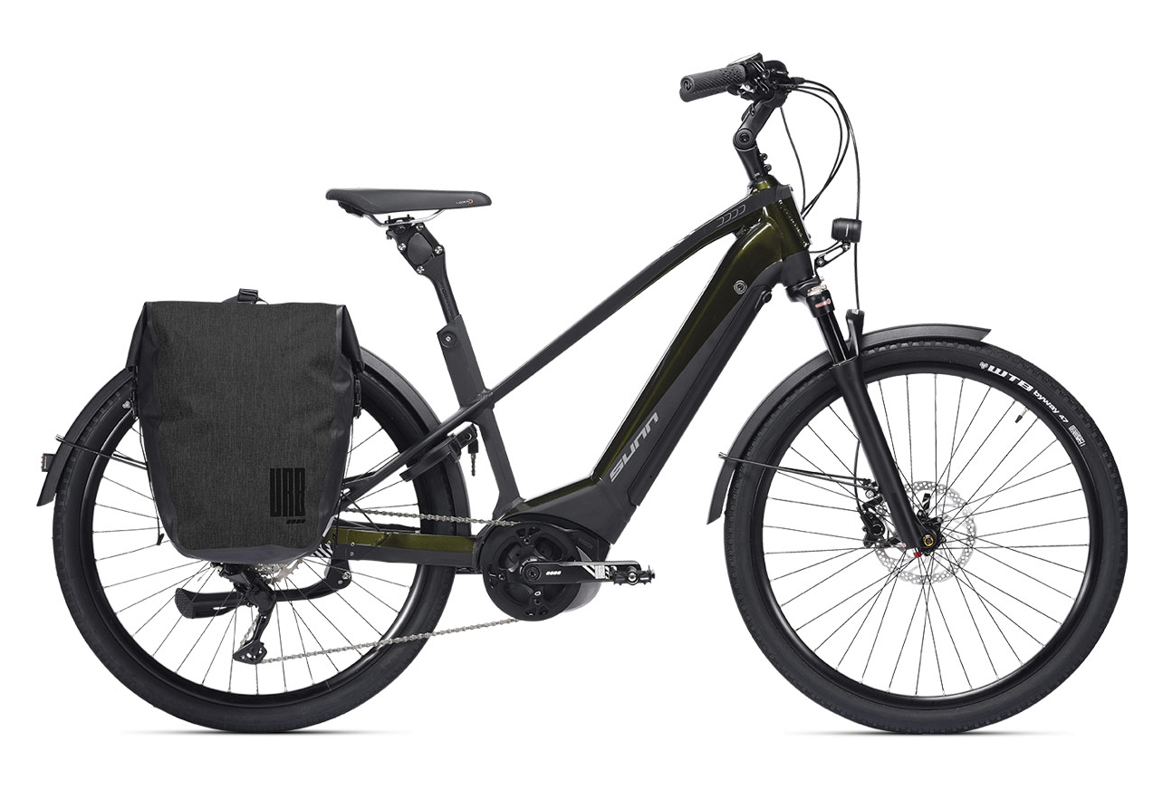 Vélo de Ville Électrique Sunn Urb Skal Shimano Deore 10V Noir