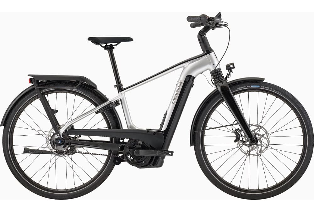 Vélo de ville Électrique Cannondale Mavaro Neo 2 Gris