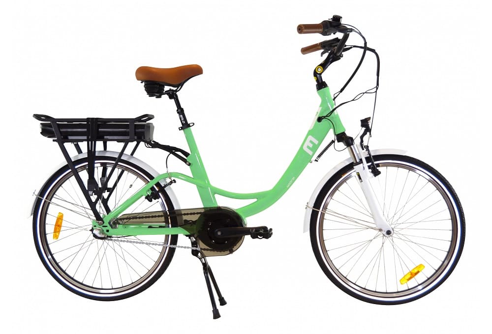 Vélo de ville à assistance électrique Moov'In Cool N3 24" Vert
