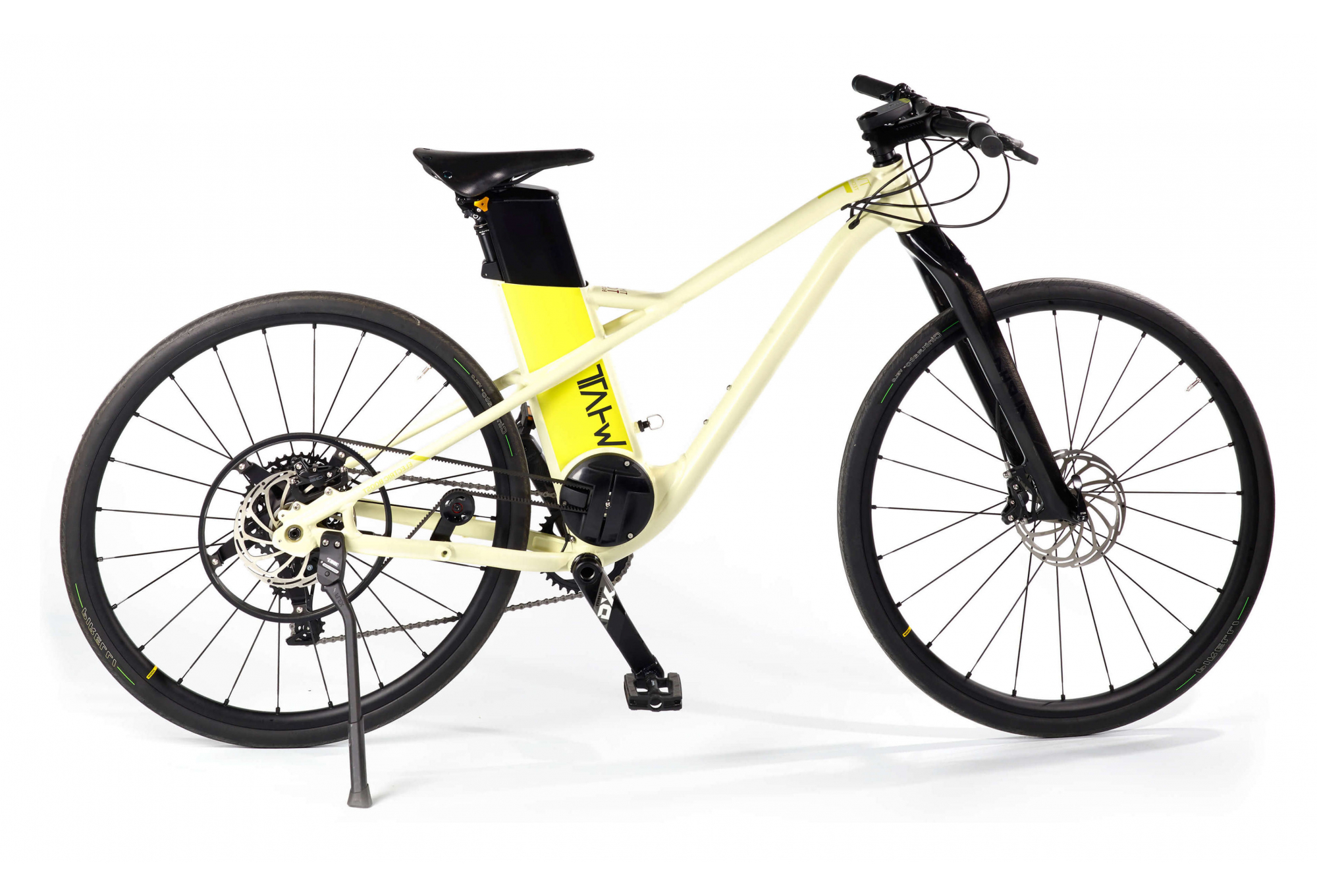 Vélo électrique hybride urbain Whatt TTMessenger Beige 2022