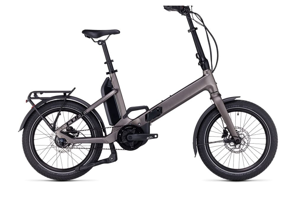 Vélo ville électrique Cube fold hybrid 500 teak´n´black