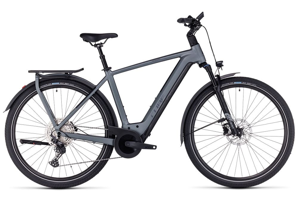 Vélo ville électrique Cube kathmandu hybrid pro 625 flashgrey´n´metal