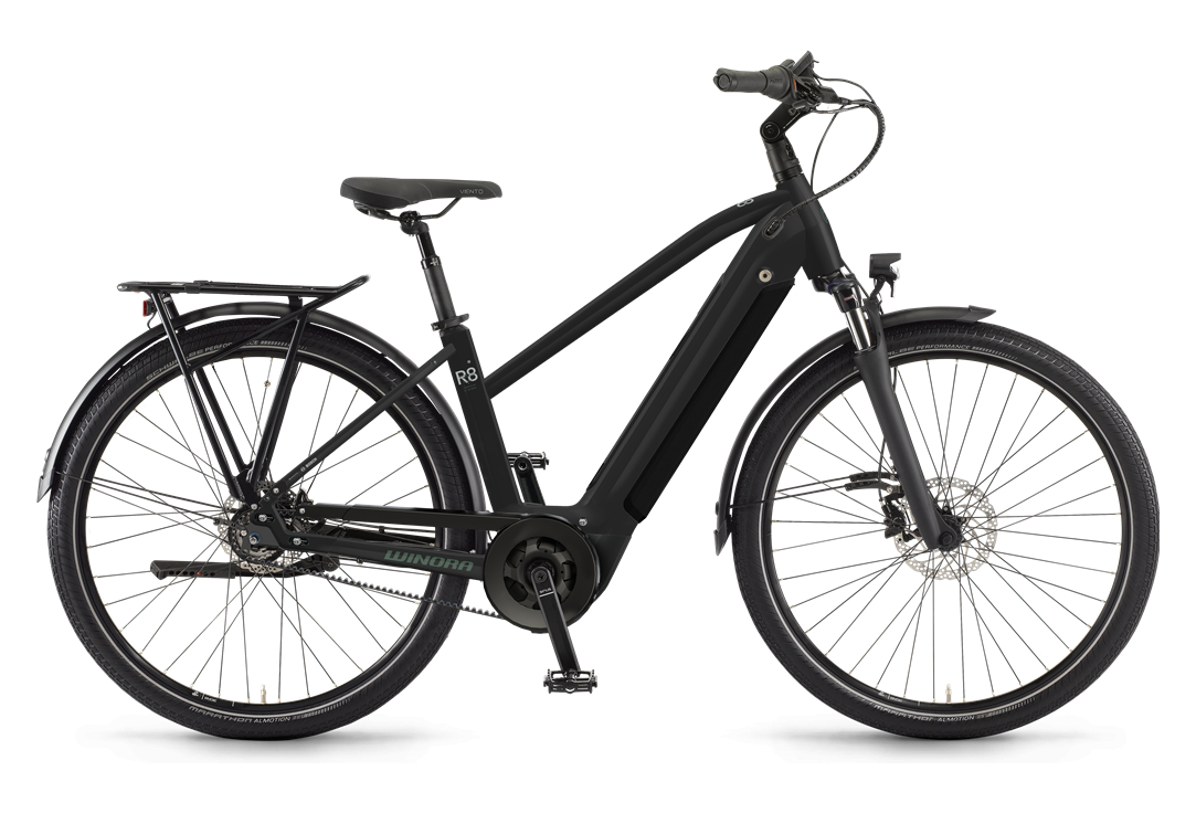 Winora Sinus R8f Shimano Nexus 8V 625 Wh 650b Noir 2022