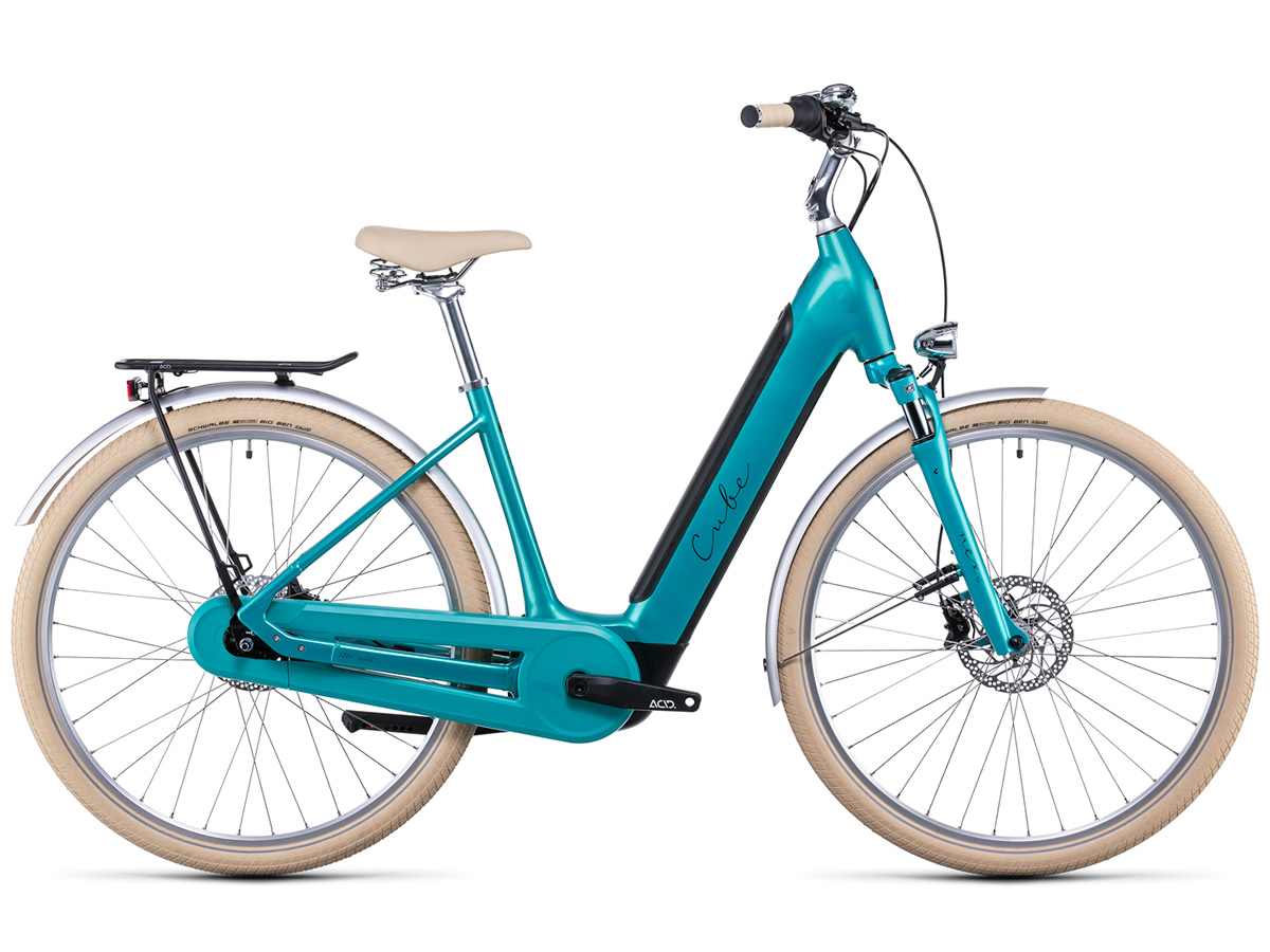 CUBE Ella Cruise Hybrid 500 aquamarine´n´black 2022