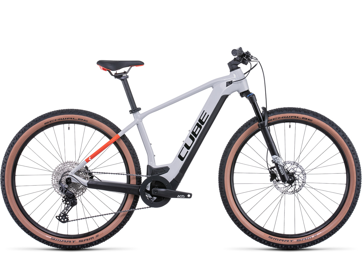 CUBE Reaction Hybrid Pro 500 grey´n´red 2022