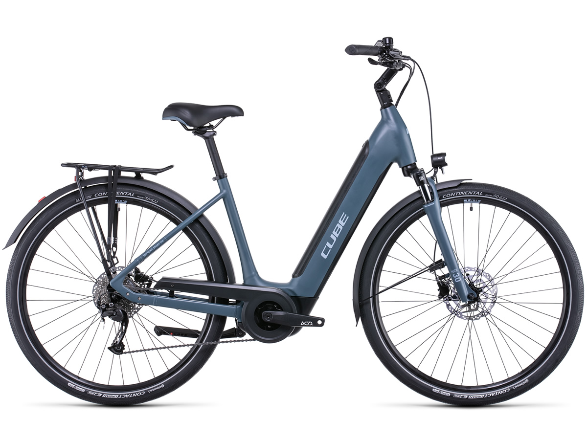 CUBE Supreme Sport Hybrid ONE 500 green´n´blue 2022