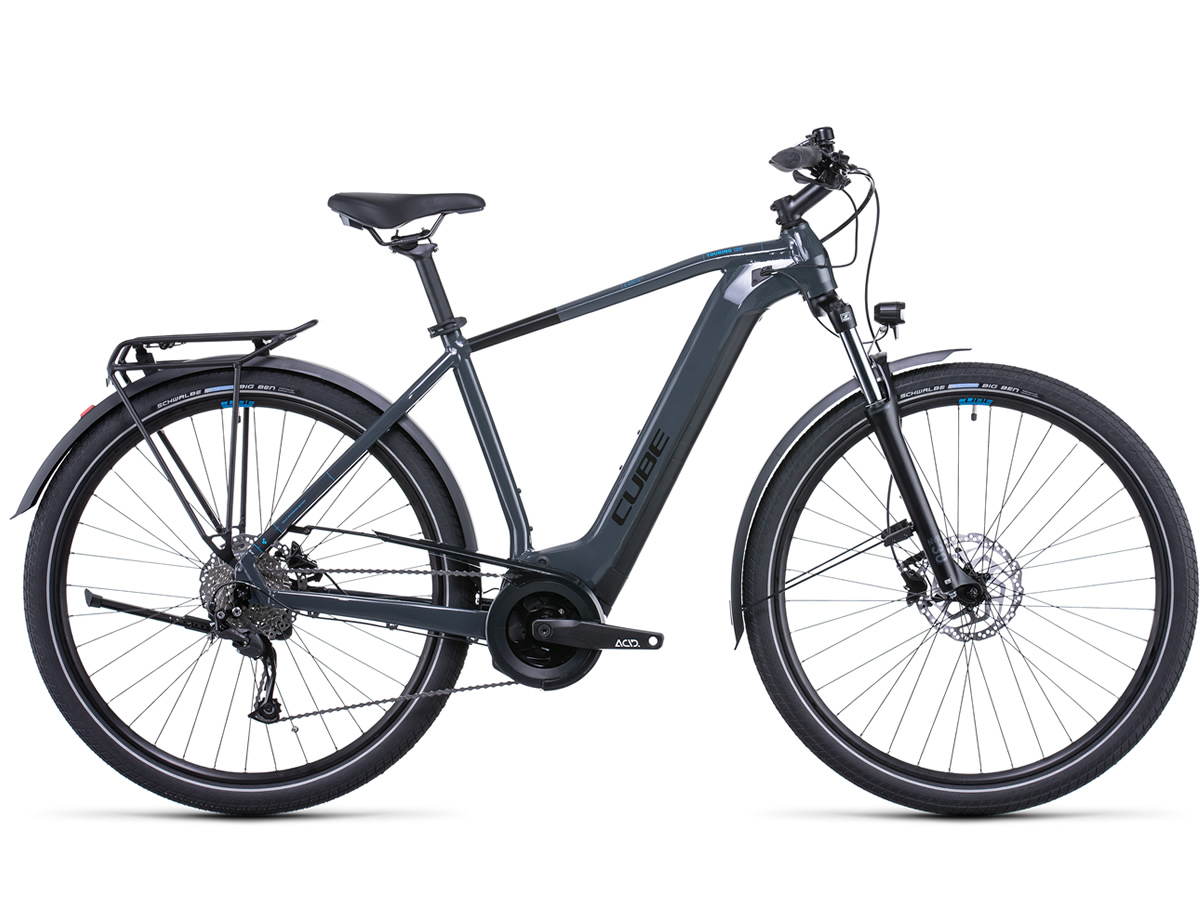 CUBE Touring Hybrid ONE 500 grey´n´blue 2022