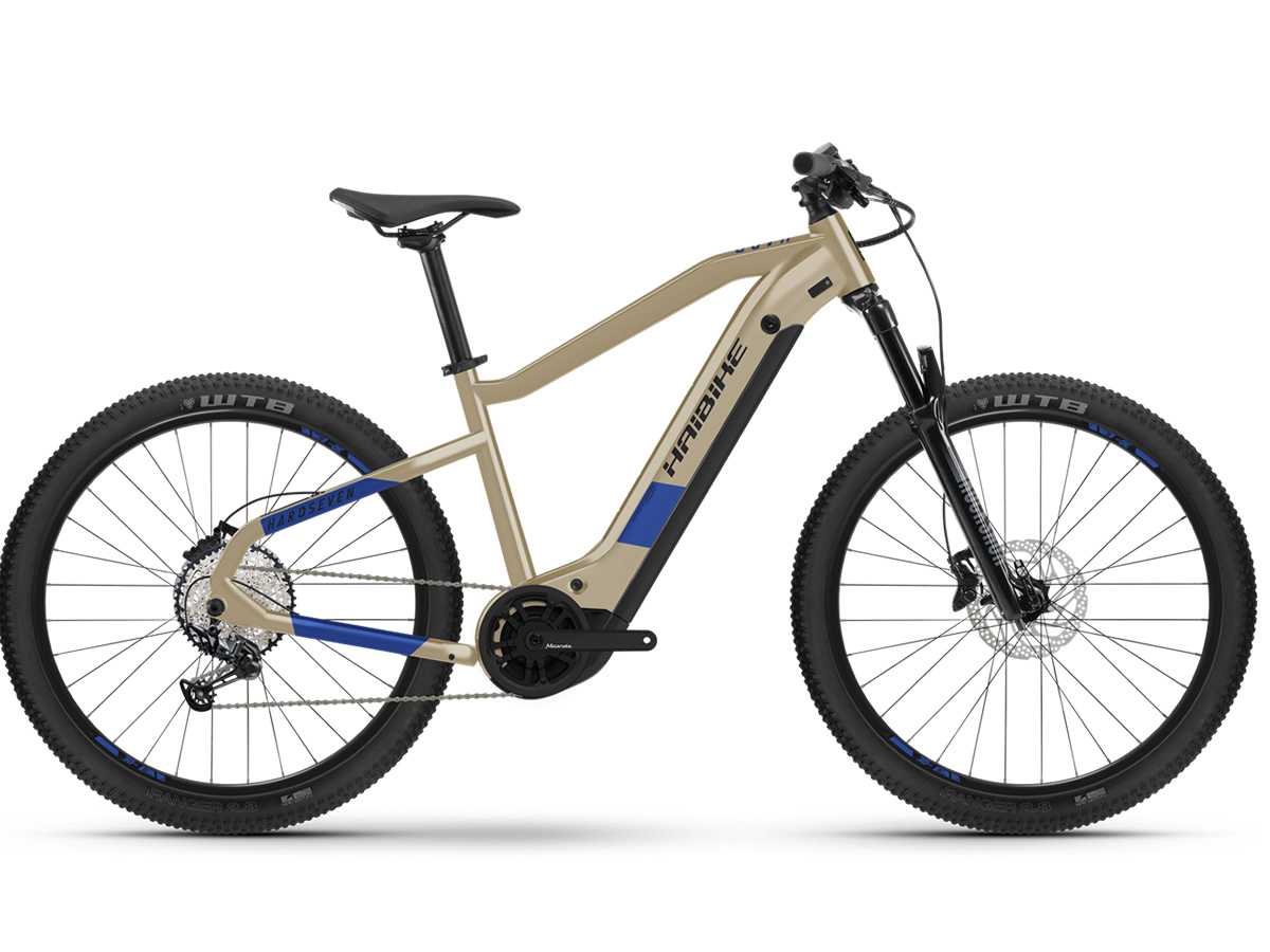HAIBIKE HardNine 7 630Wh Coffee/Blue 2021