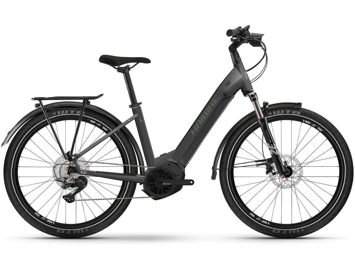 HAIBIKE Trekking 7 i630Wh Low Step anthracite/olive 2022